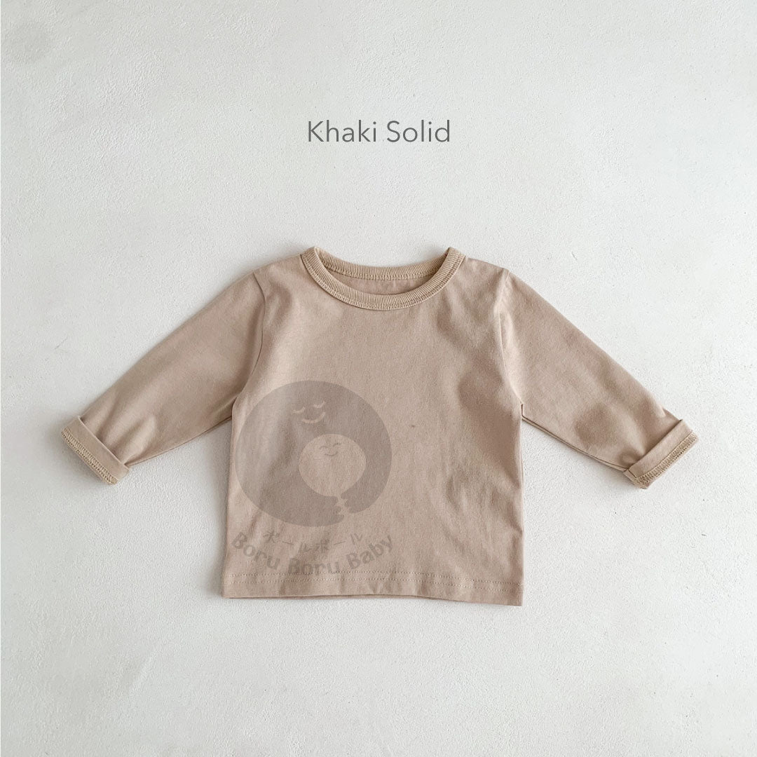 Baby Strip Shirt - Kaos Tangan Panjang Polos Stripe Bayi - Tshirt Long Sleeve Pattern Garis Mix Match