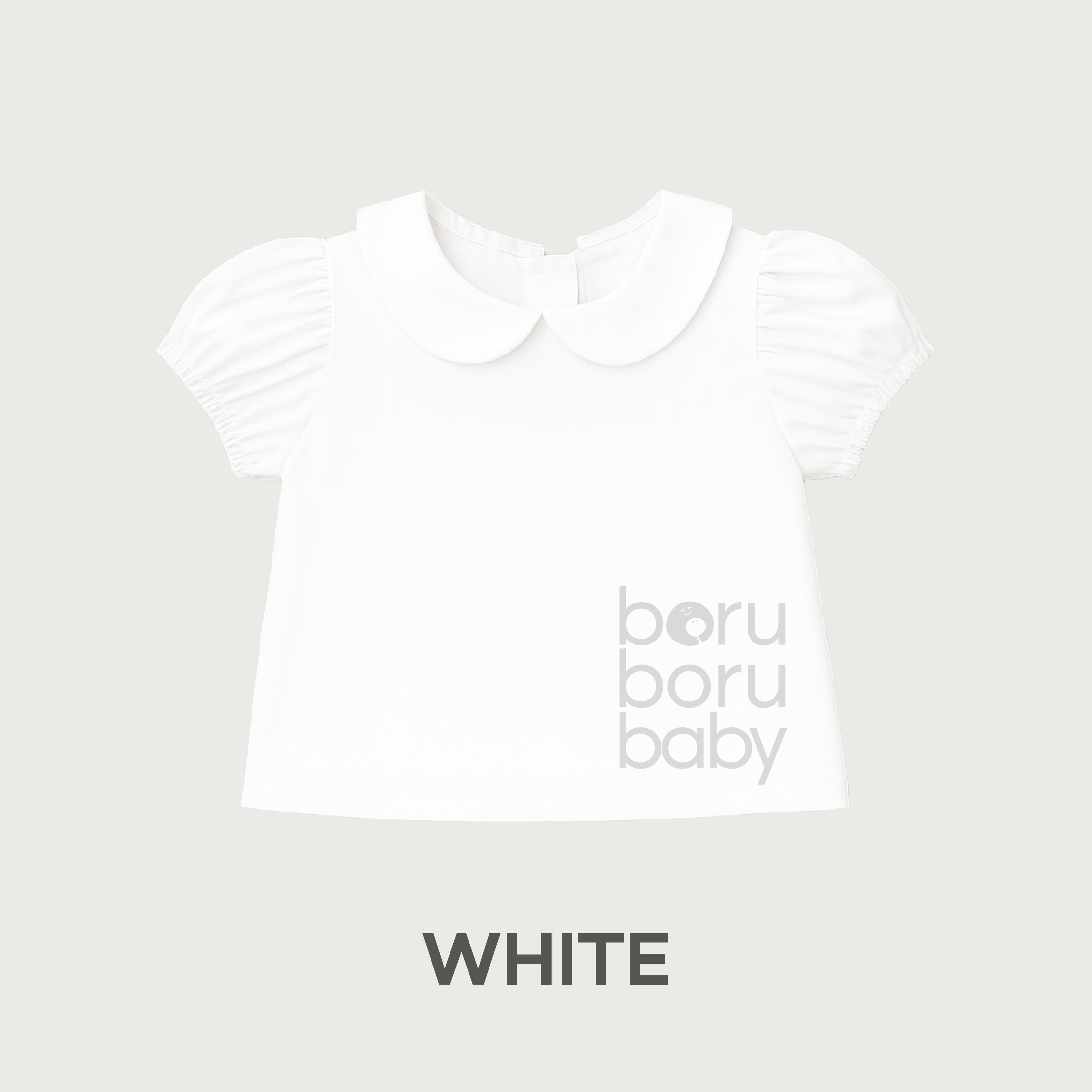 Aiko Blouse Baby Girl - Kemeja Blus Bayi Perempuan - Blouse Anak Kerah Bulat