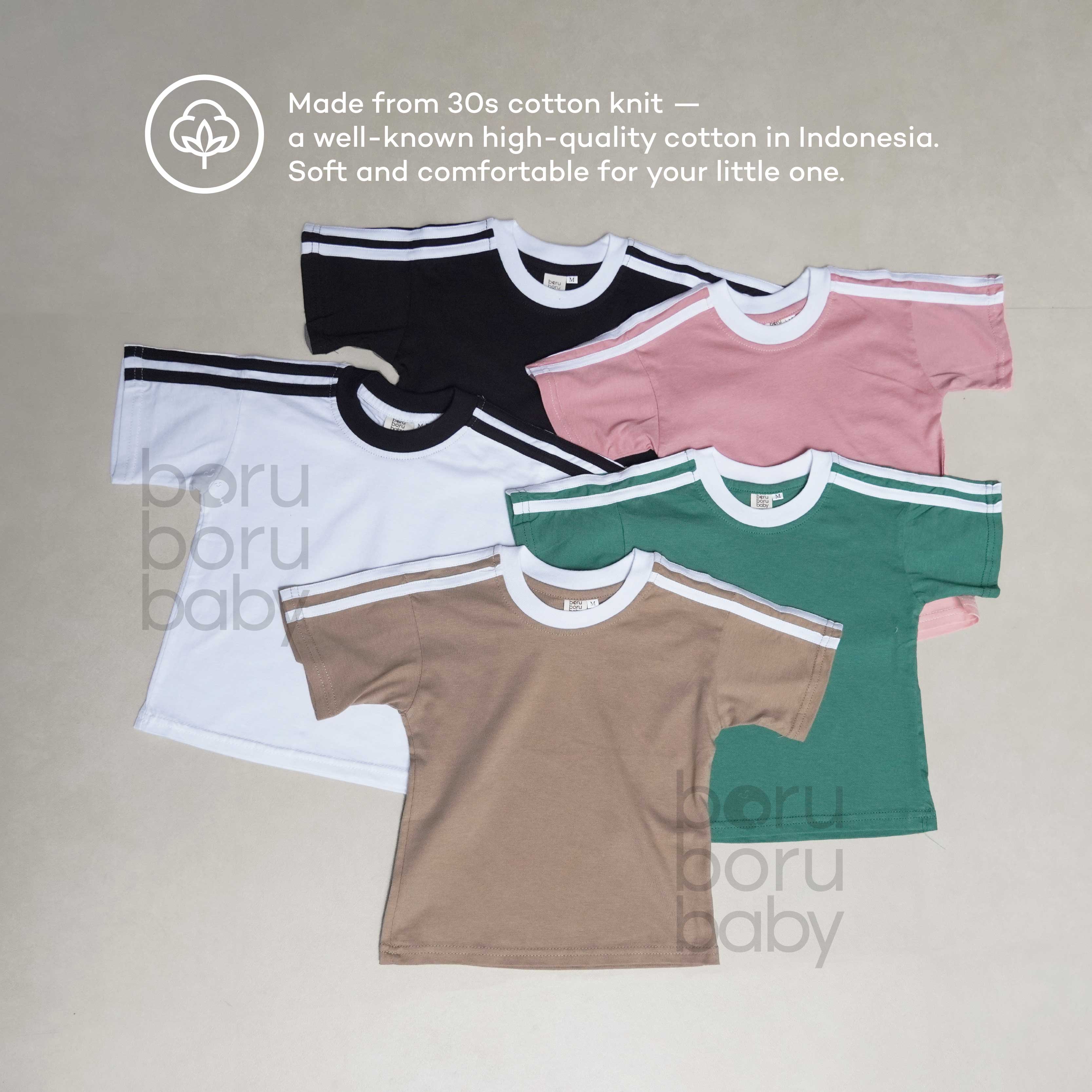 Gogo Tshirt - Kaos baby kids basic - Oversize Shirt bayi anak sport