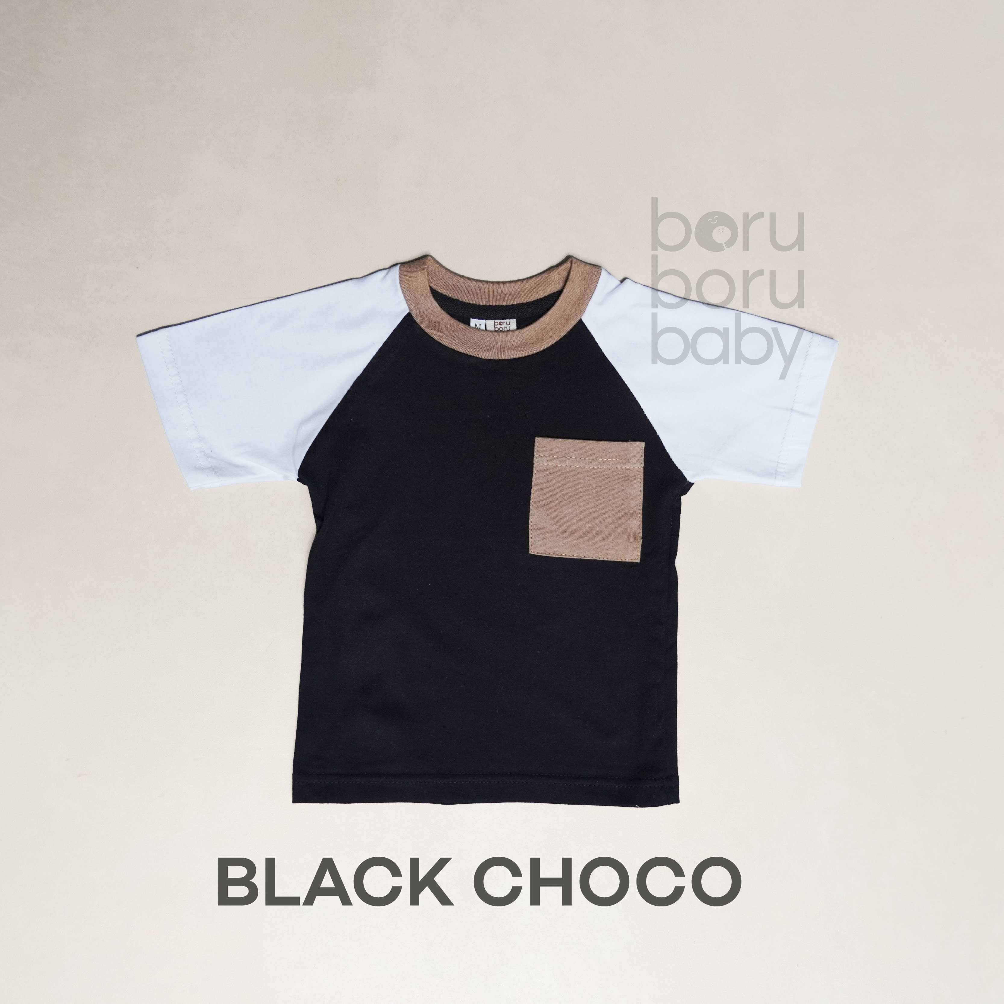 Mimo Raglan Tshirt - Kaos kombinasi basic bayi & anak - Oversize shirt