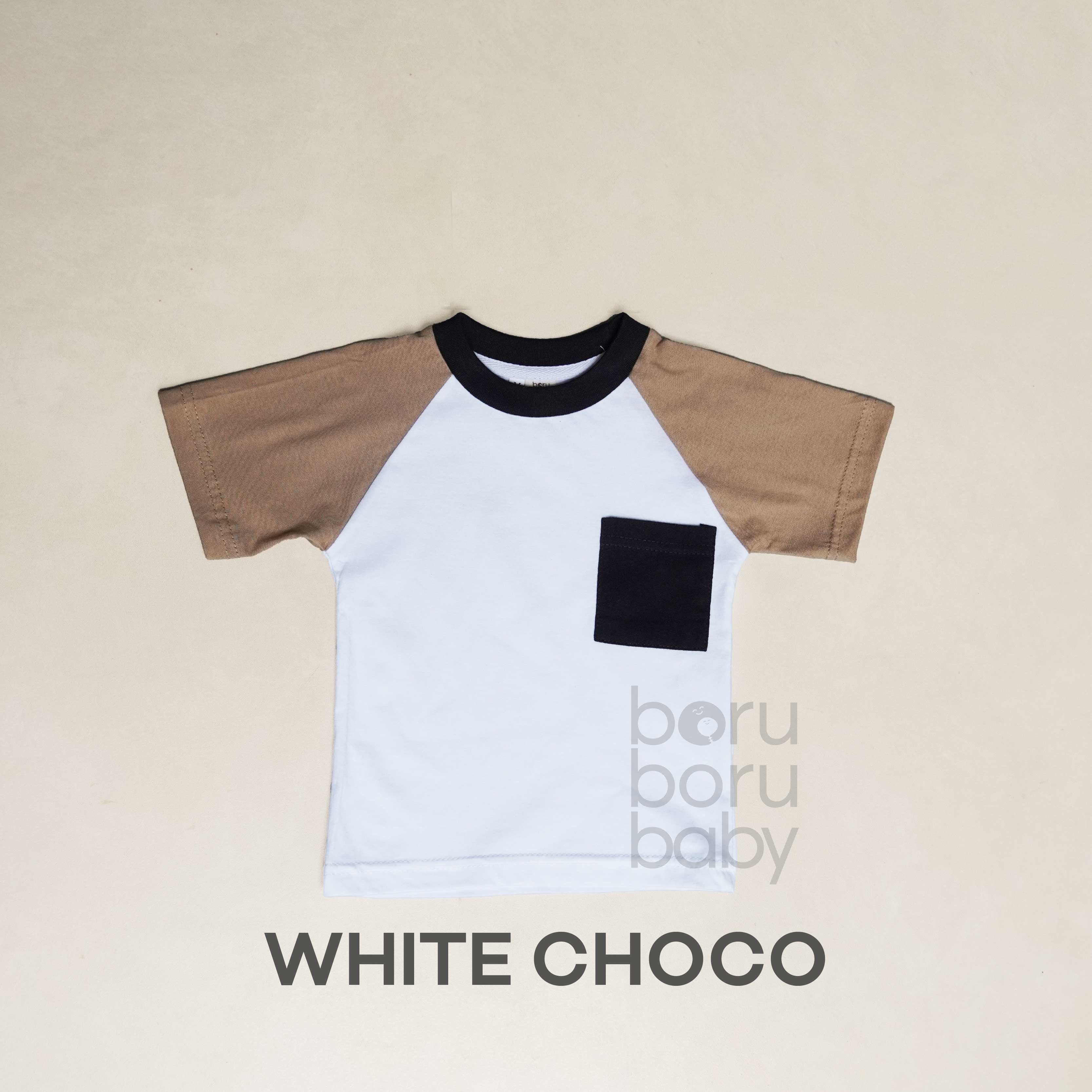 Mimo Raglan Tshirt - Kaos kombinasi basic bayi & anak - Oversize shirt