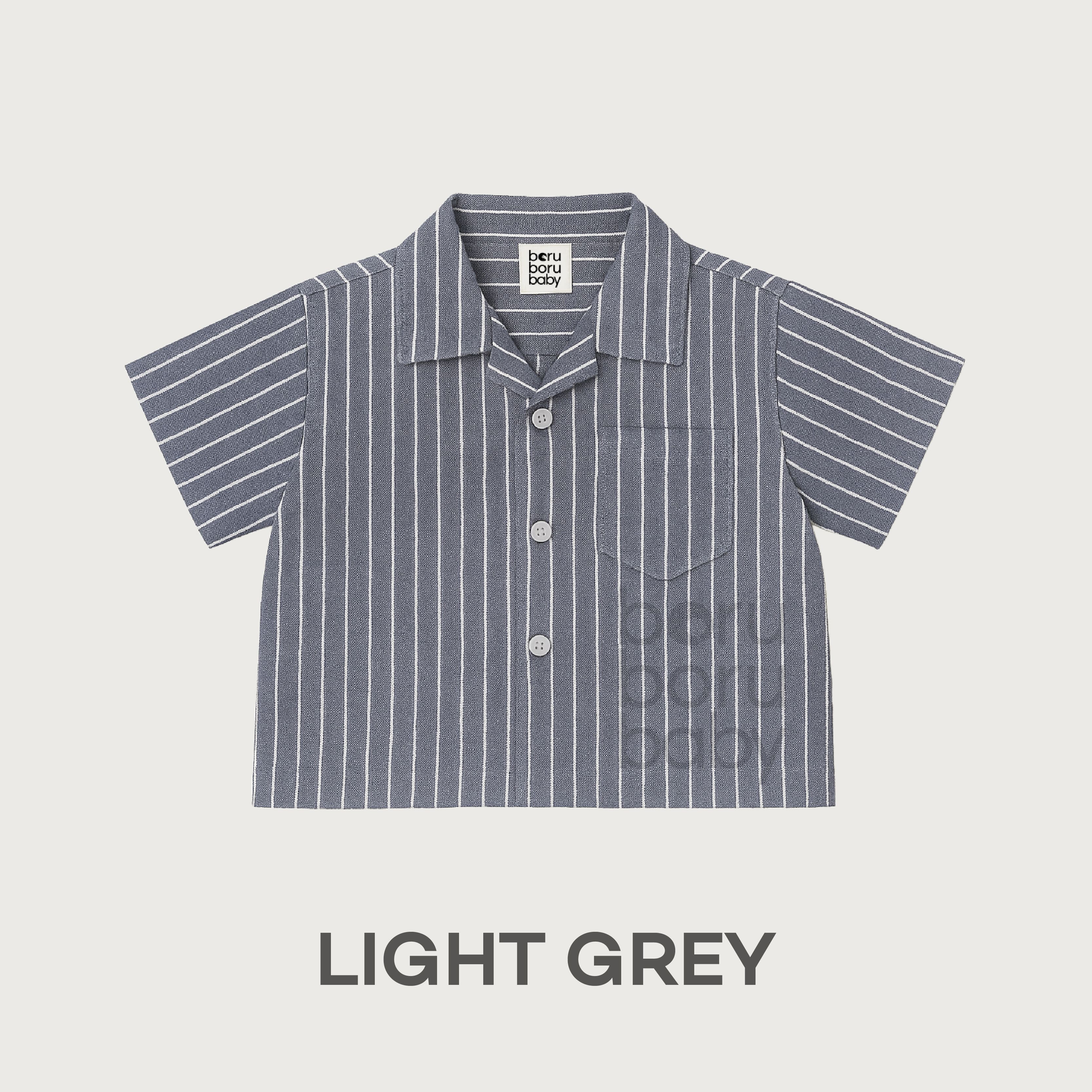 Nao Relaxed Shirt - Kemeja Bowling Bayi Unisex - Kemeja Relax Anak Unisex