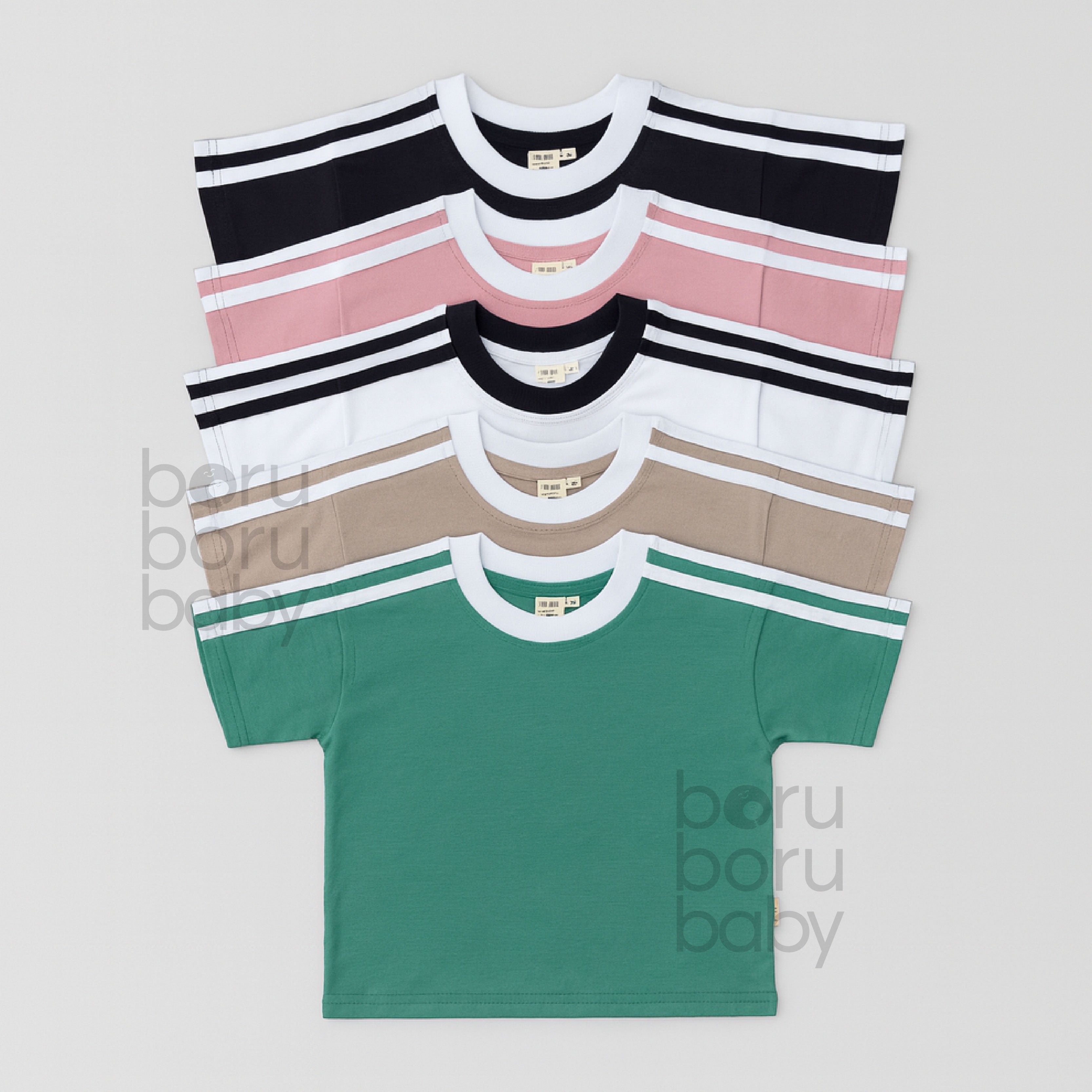 Gogo Tshirt - Kaos baby kids basic - Oversize Shirt bayi anak sport