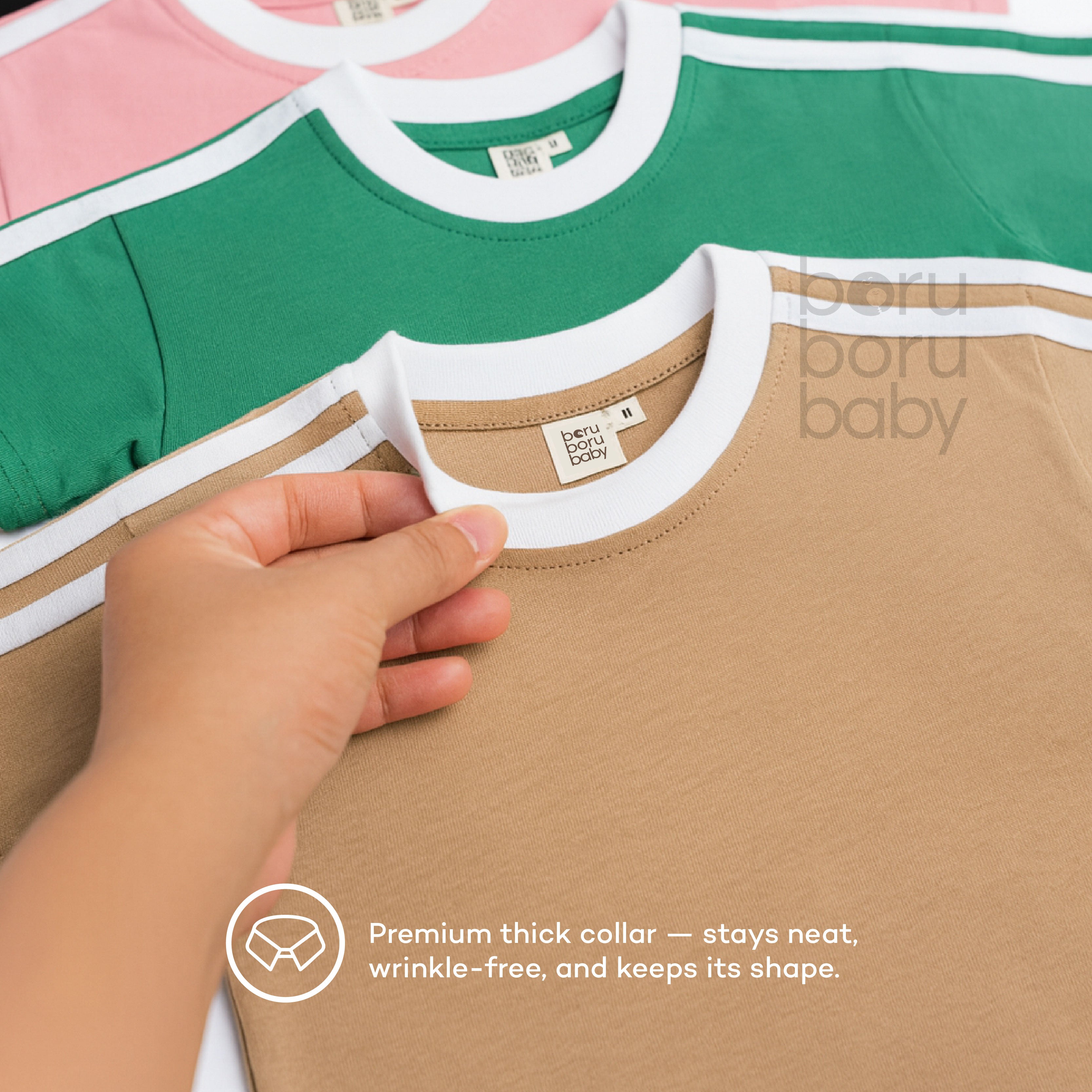 Gogo Tshirt - Kaos baby kids basic - Oversize Shirt bayi anak sport