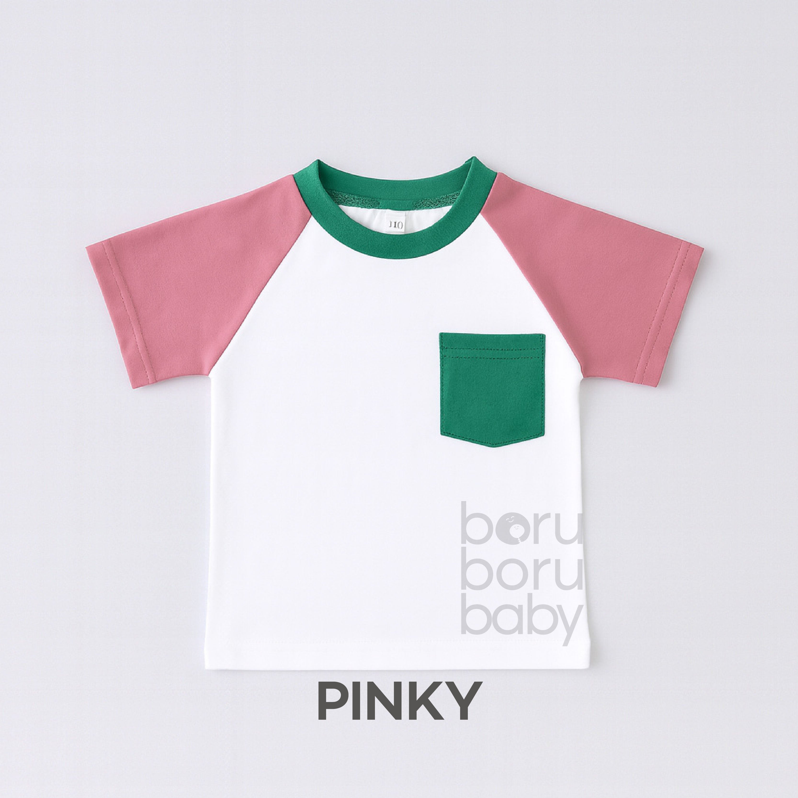 Mimo Raglan Tshirt - Kaos kombinasi basic bayi & anak - Oversize shirt