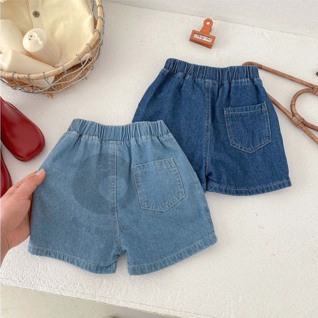 Baby Denim Short Pants - Celana Denim Jeans Bayi  - Celana Pendek Bayi