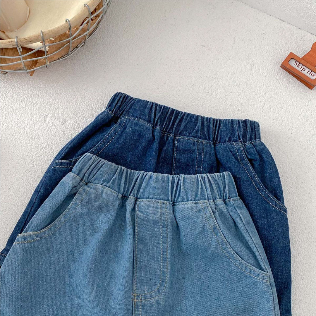 Baby Denim Short Pants - Celana Denim Jeans Bayi  - Celana Pendek Bayi