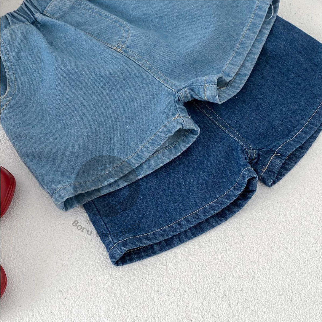 Baby Denim Short Pants - Celana Denim Jeans Bayi  - Celana Pendek Bayi