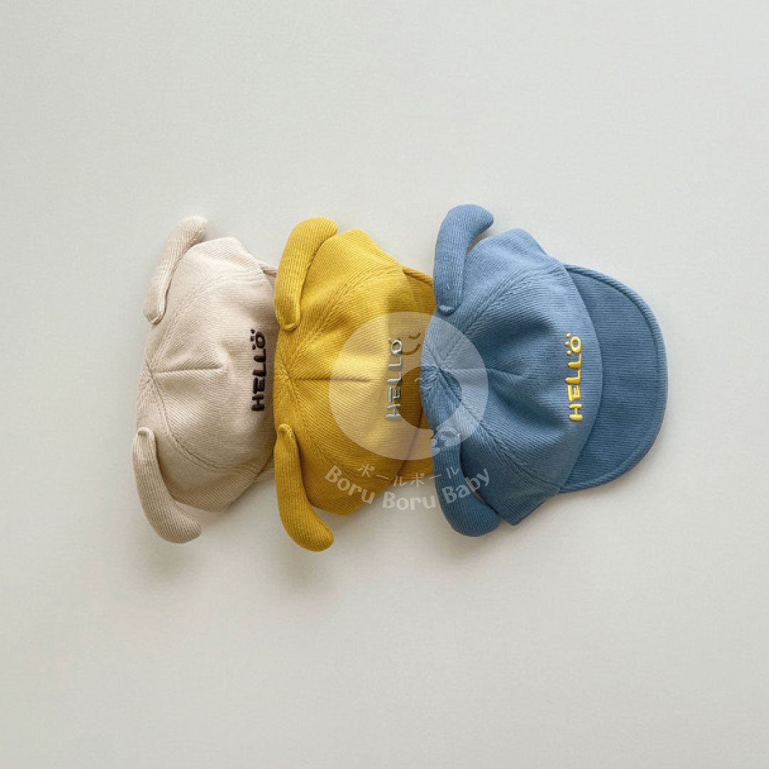 TOPI BAYI LUCU - PUPPY CAP -  TOPI BAYI 3D - TOPI PUPPY