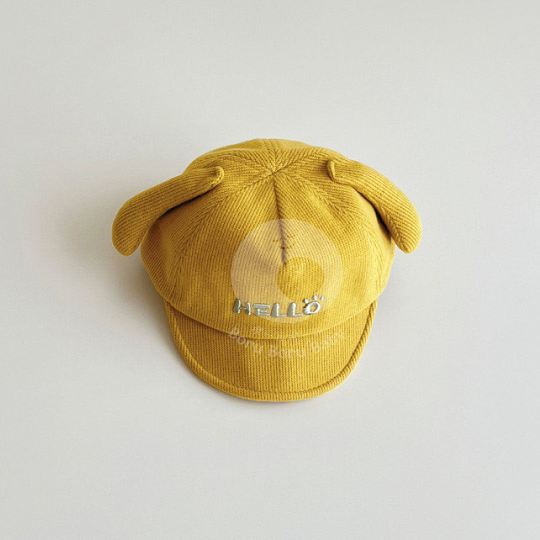 TOPI BAYI LUCU - PUPPY CAP -  TOPI BAYI 3D - TOPI PUPPY