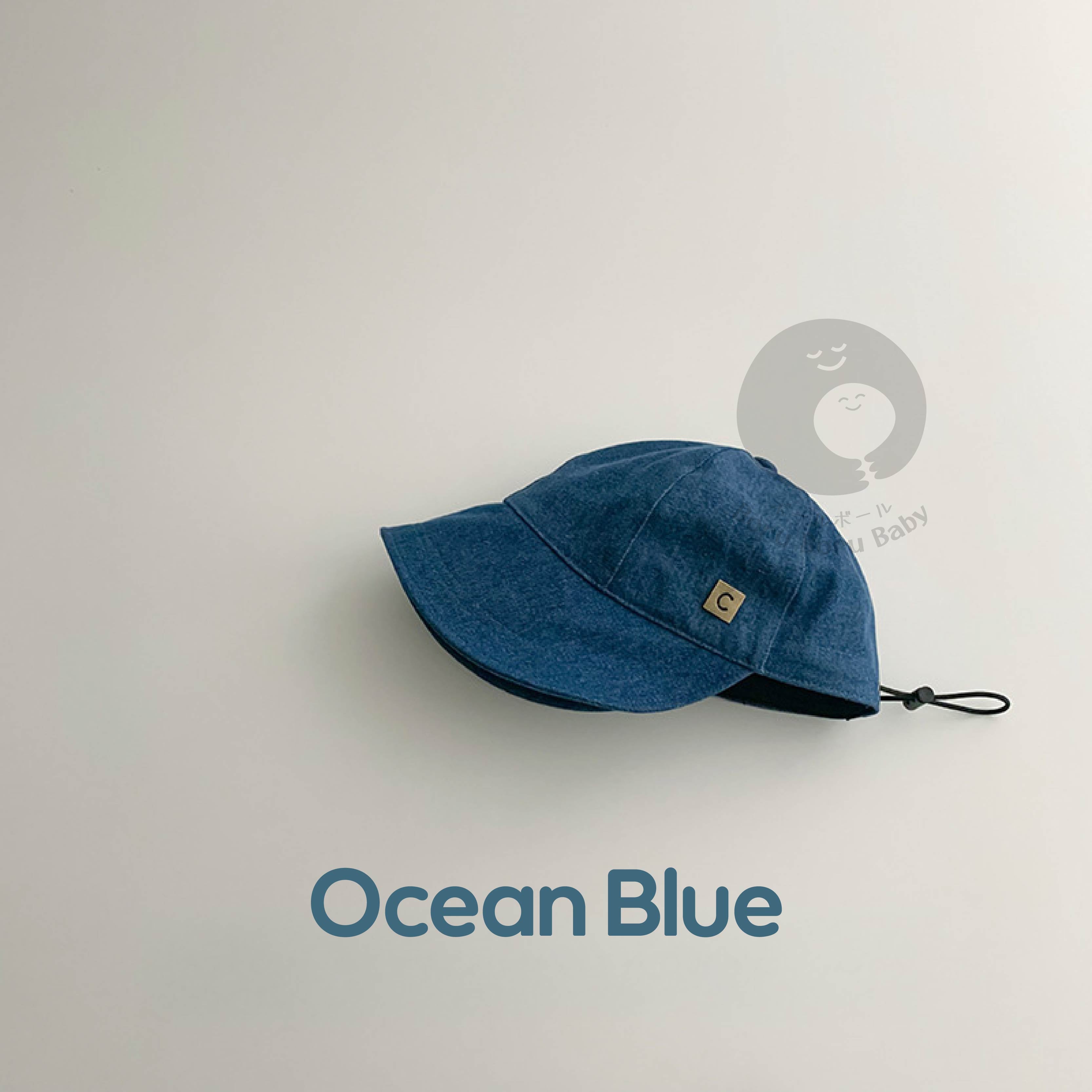 Topi denim bayi unisex - Luca Baseball Cap - Topi jeans outdoor anak