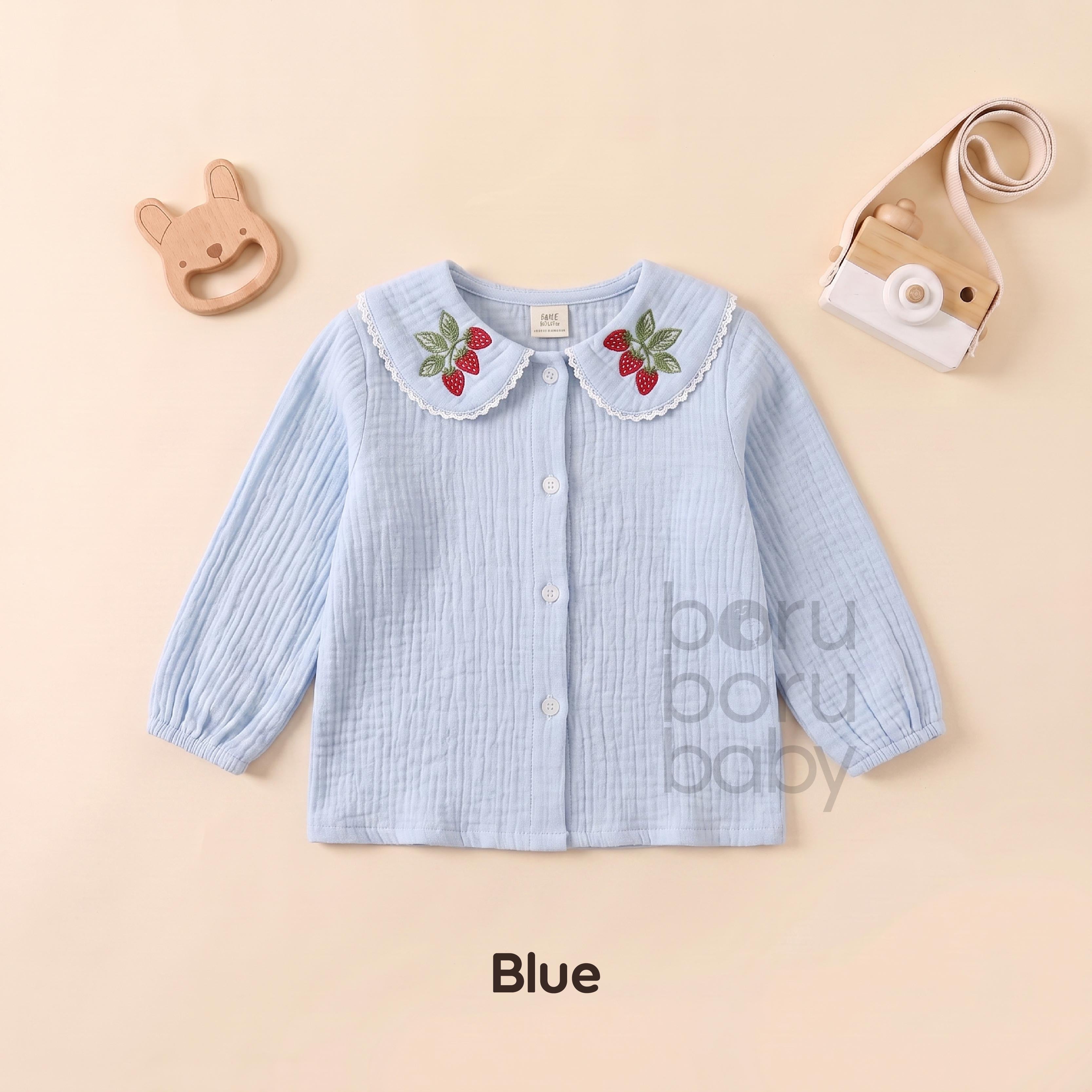 Mina Shirt Baby Girl - Kemeja bayi perempuan - Baju Anak Perempuan