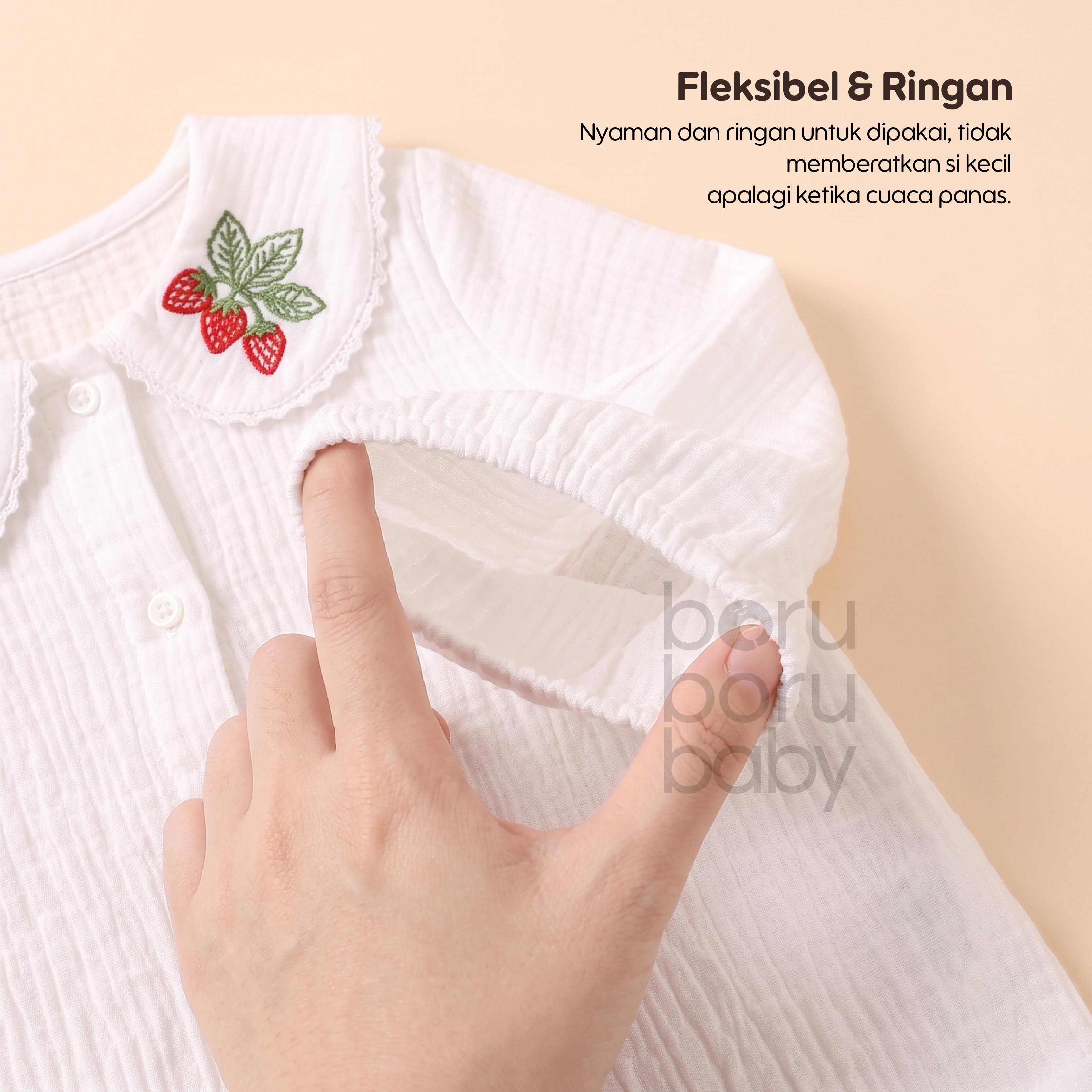 Mina Shirt Baby Girl - Kemeja bayi perempuan - Baju Anak Perempuan