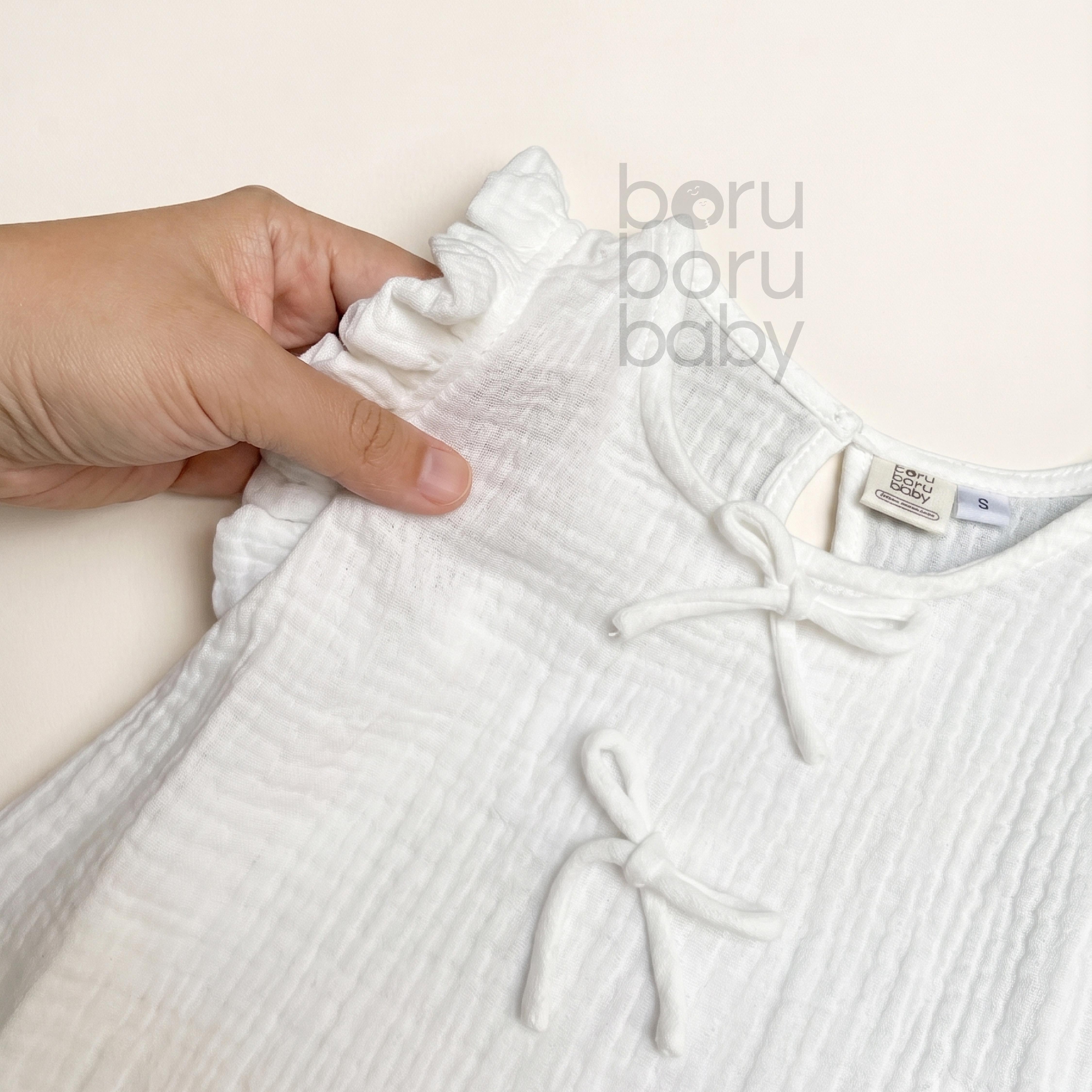 Kaoru Summer Shirt - Kaos Bayi Perempuan - Baju Tangan Kutung Anak Perempuan