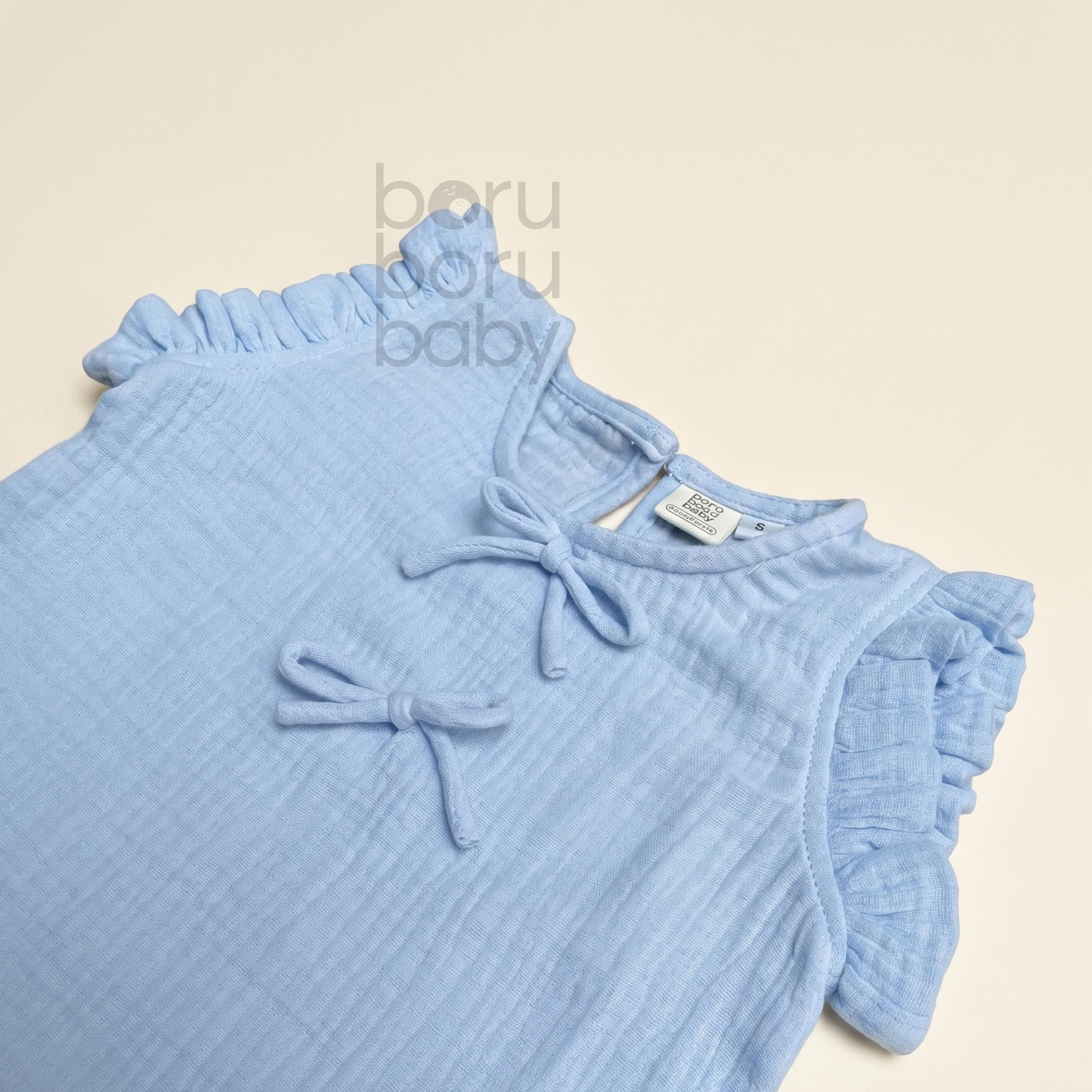 Kaoru Summer Shirt - Kaos Bayi Perempuan - Baju Tangan Kutung Anak Perempuan