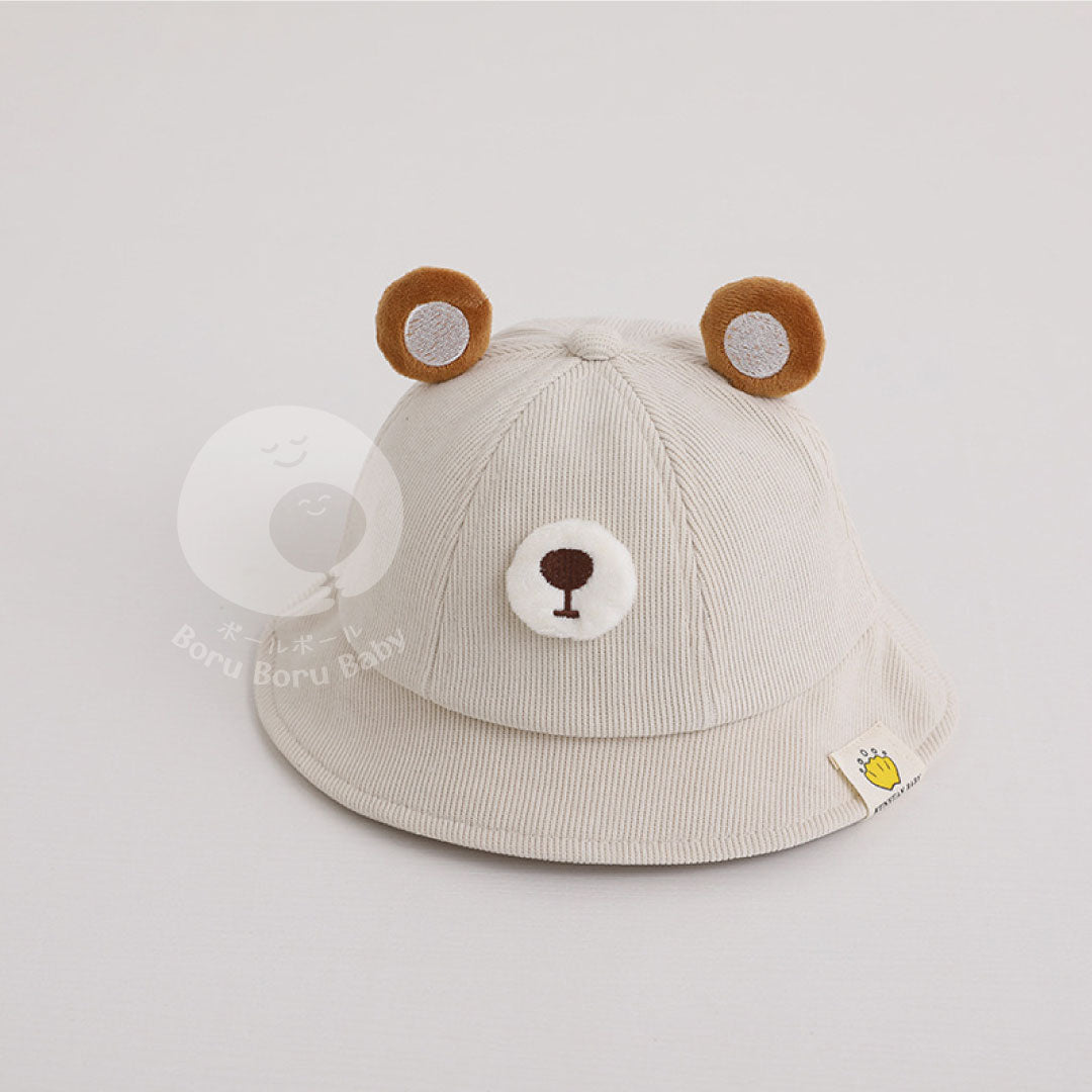 Bear Colduroy Hat Outdoor